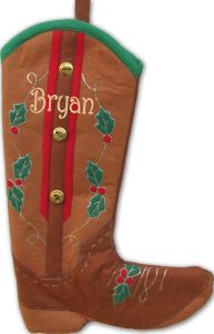 cowboy-boot-personalized-stockings
